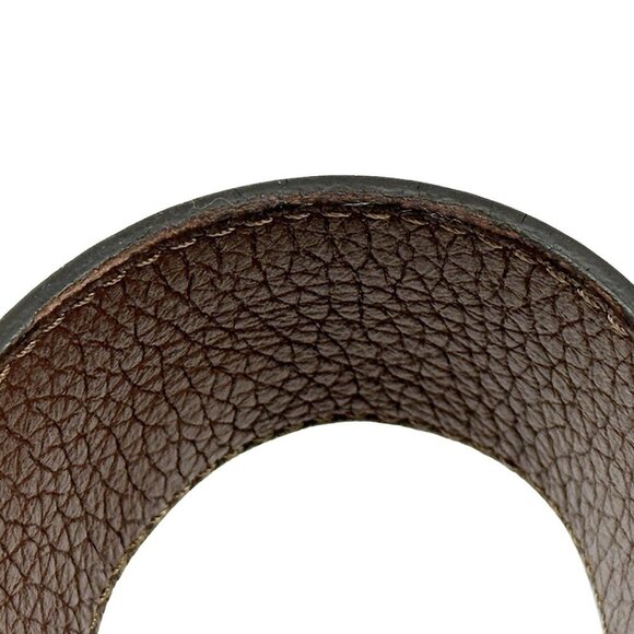 LOUIS VUITTON Brown Leather Belt - Picture 10 of 11